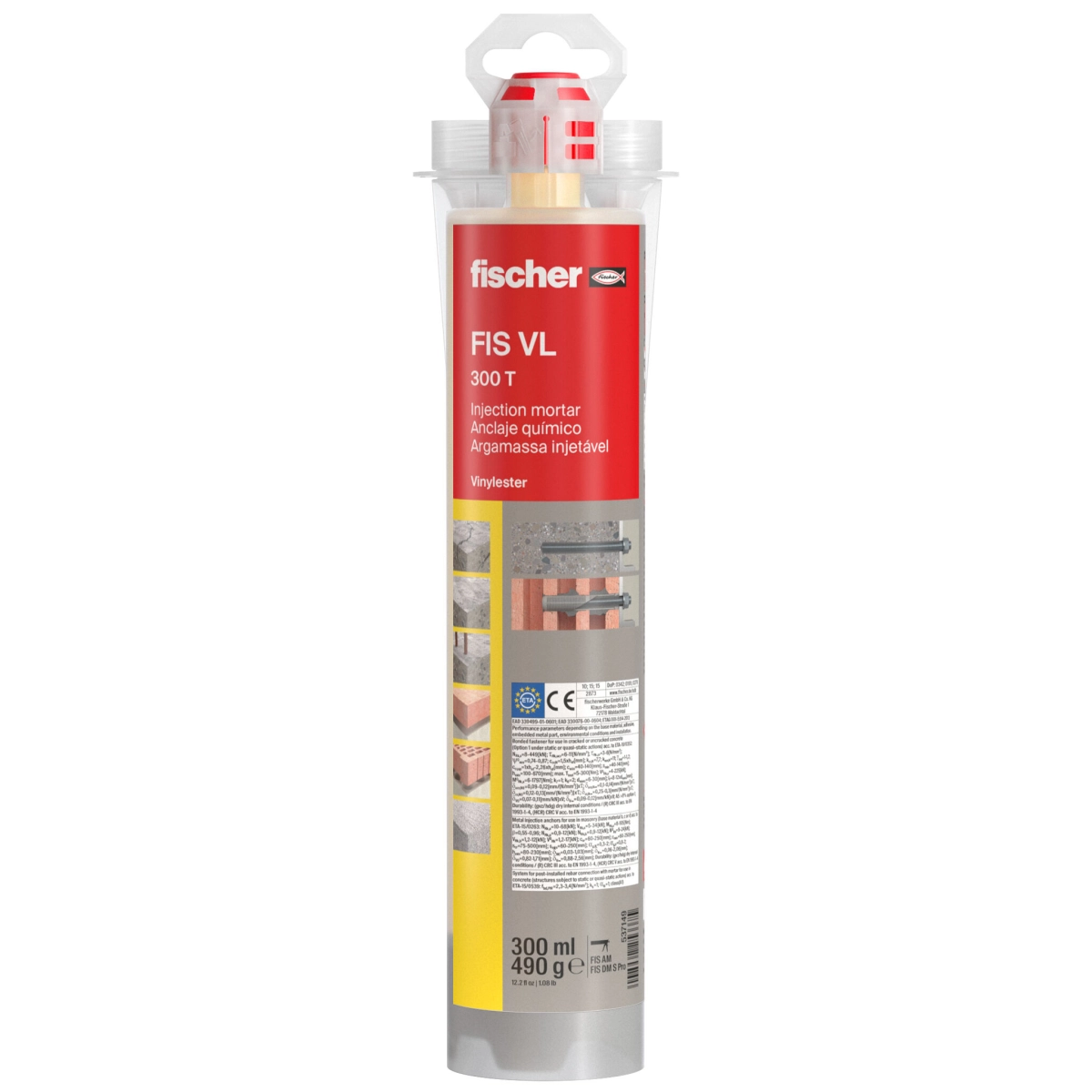 MORTERO DE INYECCION FISCHER FIS VS 300 T  510636